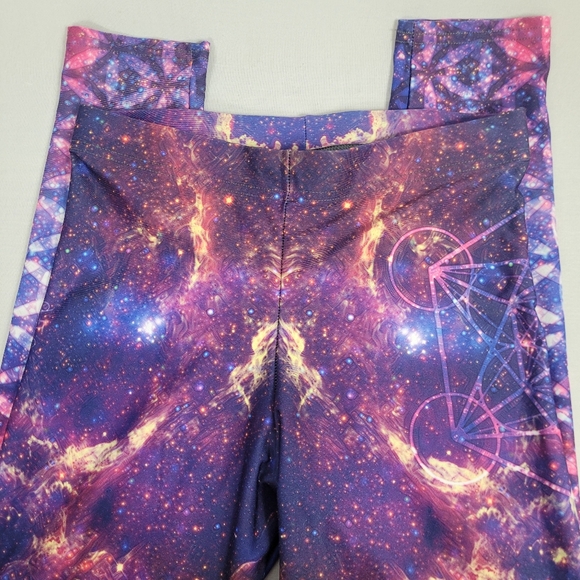 Metatron’s Galaxy Leggings By Moodhoops Size Medium - Picture 11 of 13